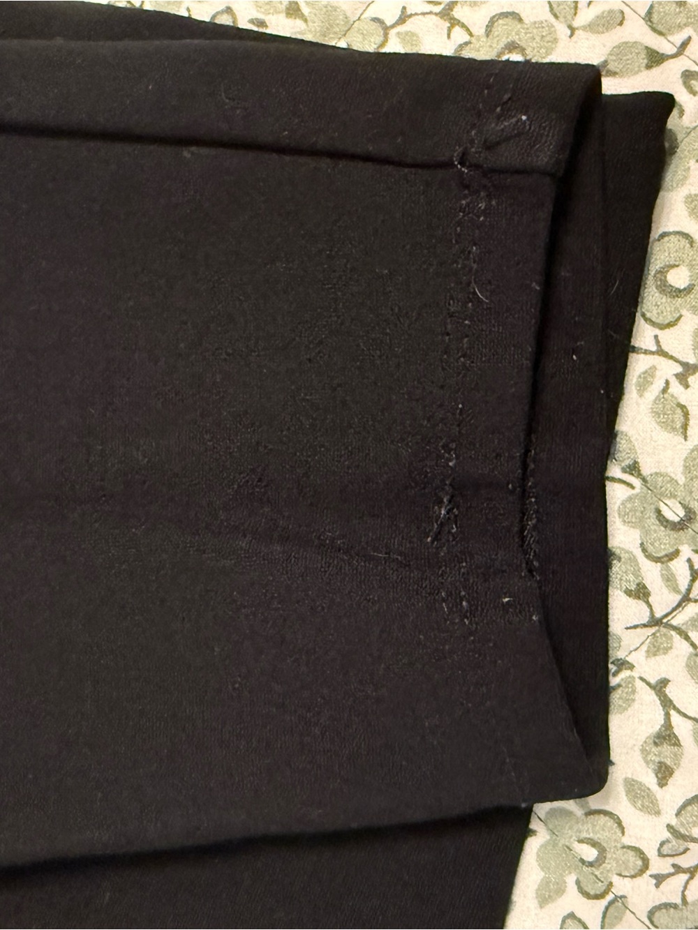 Black Stretch Ponte Pants - Picture 6 of 10